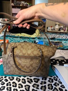 Coach Prairie Satchel Bag in Signature Canvas ✨